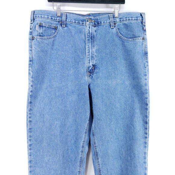 Carhartt Traditional Fit Tapered Leg Jeans Men's Size 42x39 - Picture 6 of 8